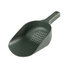 SOUGAYILANG Thick ABS Hollow Shovel |Fishing Feeding Spoon Bait Spoon Anti-Slip Handle | Multi-Purpose For Fishing Bait/Gardening/Camping | Screen Impurities & Drain Water