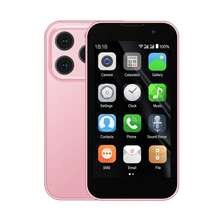 SERVO Mini Smartphone, Android 9.0 OS, WCDMA Dual SIM Dual Standby 3G Network, 3.0 Inch Small Display, 2GB RAM + 16GB ROM, MTK6580 Processor, 2MP + 30MP Dual Camera - Pink - View 14