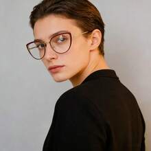 1 Cặp kính râm nữ thời trang retro gọng kim loại, có chức năng đổi màu, kiểu dáng đường phố punk unisex, phù hợp cho chụp ảnh đường phố, du lịch, tiệc tùng, mặc hàng ngày, câu cá, cắm trại và các dịp khác. - màu đen - Xem 5