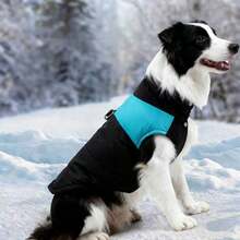 1pc Pet Clothes Windproof Vest, Thickened Winter Warm Thermal Lined Vest
