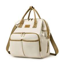 新款时尚妈妈包，时尚孕妇背包，便携式单肩尿布包