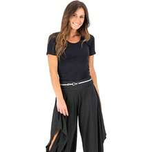 Cinturón Metalico elástico para mujer, dorado o plateado, con hebilla de diferentes diseños, elegante, ideal para usar con jeans o vestidos, estirable hasta 115 cm,37366285 - Champán - Ver 6