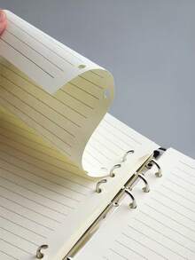 40pcs/80 Pages Portable A5 Loose Leaf Paper, Refill Notebook Paper, Suitable For Notebooks, Notepads, Binders, Diaries, Essential For Study And Office