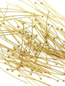 20pcs 20/25/30/35/40/50/70mm Stainless Steel Round Head Ball Pins, DIY Jewelry Accessories Materials For Bracelet, Earrings - Diy - View 8