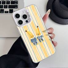 La diseño plateado láser estampado es adecuado para fundas de teléfono específicamente hechas para iPhone 17, 16, 15, 14, 13, 12, 11, Plus, Pro, Max, FE, ULTRA y Air, con una funda protectora ligera, de borde suave de alta calidad y a prueba de golpes. - Color mezclado 1 - Ver 5