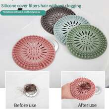 Hair Drain Catcher, Keeps Drain Clean And Unclogged, Shower Drain Hair Catcher Strainer Kit