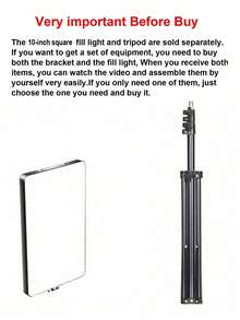 63英寸可调节三脚架，10英寸USB供电LED自拍和视频会议灯，3000K-6500K色温可调，适用于摄影照明、录制、直播、化妆、Vlog等。 - 彩色 - 查看 4