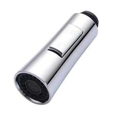 Grifo de cocina, cabezal de duchaíble, cabezal de pulverización de agua, mezclador de aspersor, aireador, grifo de ahorro de agua de cocina, cabezal de ducha de repuesto - Plata - Ver 2