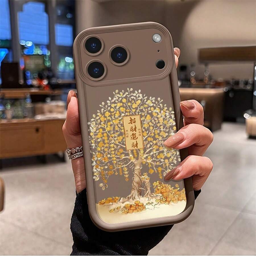 Basic Phone Cases - Stufenförmige Schale 17 - Geldbaum - SKU2 - Übersicht 1