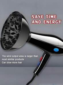 Heat-Resistant Comb - No Electricity Required, Equipped With A Curling Iron, Ergonomic Handle - High-Temperature Resistant Material - Compatible With Hair Dryers - Suitable For Curly/Wavy Hair - Portable Styling Tool - Black, Compact Design, Sturdy Accessories, For Home Hairdressers