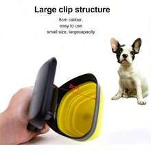 Pooper Scooper Portable Dog Poop Scooper Tamaño de Mano Pup Poop Scoop Dog Waste Cleaner con Bolsa de Basura para Caminar Perros Grandes y Pequeños Fuera del Patio Verde mostaza - Verdemostaza - Ver 6