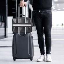 Fireproof Document Box With Lock,15''*11.2''*4.3''Expandable File Storage Box With 13 Transparent Pockets, Heat Resistant Waterproof Fire Proof Documents Storage Box For Office And Business - black1 - 查看 7