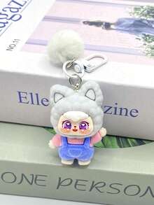 1 chiếc móc khóa hình hoạt hình dễ thương, mặt dây chuyền trang trí, móc khóa cặp sách, móc khóa xe hơi, phụ kiện móc khóa, móc khóa nữ, hộp quà trang trí, quà tặng cho bé trai bé gái, quà kỷ niệm, quà sinh nhật, quà tốt nghiệp, quà cưới, quà ngày lễ, quà tiệc, quà lưu niệm sự kiện, quà tặng bạn bè. - Nhiều màu - Xem 16