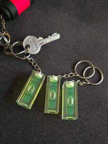 高品质ABS塑料迷你口袋水平仪 - 15x15x40mm 精准水平测量工具，轻巧便携，经久耐用，防震，适用于家居装饰/木工/挂画/安装搁板/建筑布局/DIY项目，男士必备工作坊工具，送给男友/DIY爱好者/熟练工匠的理想礼物