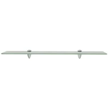 Larryhot Estantes flotantes 2 unidades vidrio 8 mm 70x20 cm, Fácil de montar, elegante y hermoso, y conveniente para almacenar artículos, es una opción ideal para el almacenamiento y la decoración del hogar. - Transparente - Ver 2