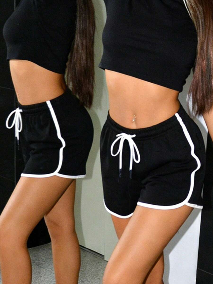 (Lanzamiento de principios de primavera/verano) Pantalones cortos de mujer para ejercicio al aire libre, fitness, running, campamento, entrenamiento, viajes al aire libre, pantalones cortos deportivos de ciclista de moda - Multicolor - Ver 1