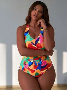 Women's Comfortable One Piece Swimsuit – Elegant Design For Beach & Pool Days - TD-J8857-09 - 查看 2