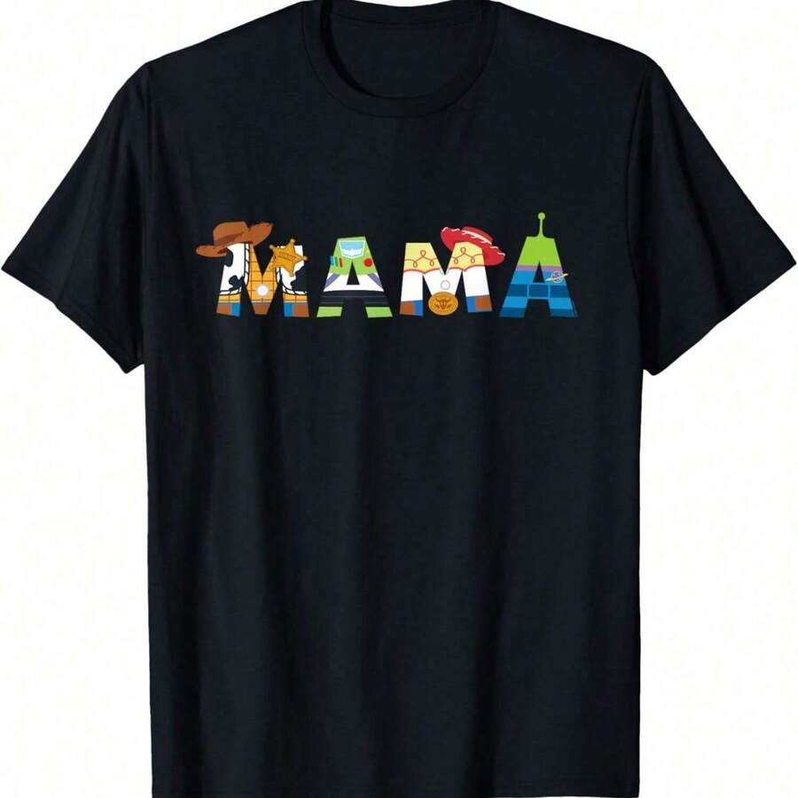 And Pixar's Toy Storys Mama Mother's Day Mom Birthday T-Shirt Hoodie - Black - View 1