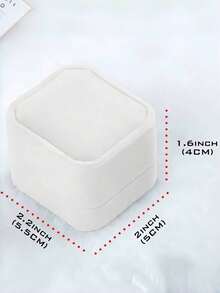 黑色天鹅绒戒指盒，1个装，适合求婚、婚礼、订婚、情人节礼物——优雅的珠宝展示盒，可收纳戒指、耳环、项链——奢华戒指盒，新娘配饰，女士礼盒，适合赠送给女性、母亲、朋友、女友和男友。完美适用于生日、婚礼、周年纪念日、情人节、感恩节和新年惊喜。这款戒指盒近乎完美。 - 彩色 - 查看 6