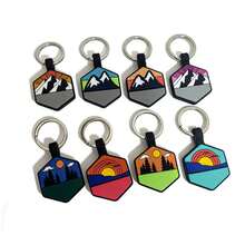 8pcs Set Customizable Silicone Quiet Dog Tag, Deeply Engraved, Durable & Silent, Silicone Material, Can Print Pet Name, Address, Contact Info, Waterproof & Wear-Resistant - Multicolor - View 7