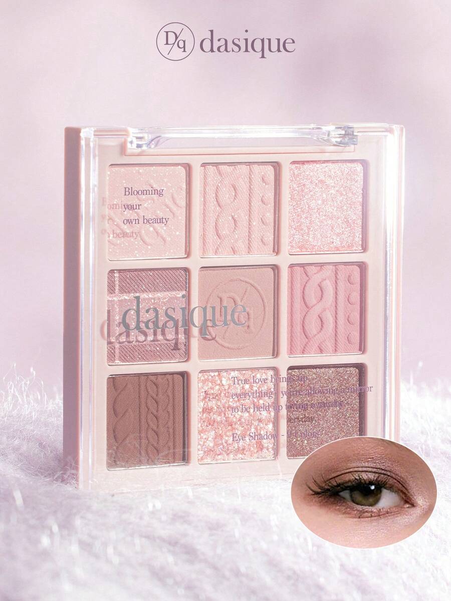 Dasique眼影盘，高显色度，持久不脱妆，易于涂抹，质地顺滑，纯素配方，无动物实验，圣诞礼物之选，时尚美妆品牌，返校季、新娘妆容、夏季、情人节、假期必备