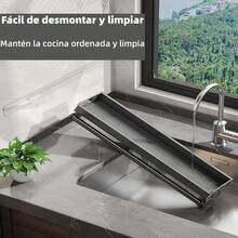 TendenciaEstante De Cocina Especiero Toallero Servilletero MultiusosCalidad premium - Gris Oscuro - Ver 4