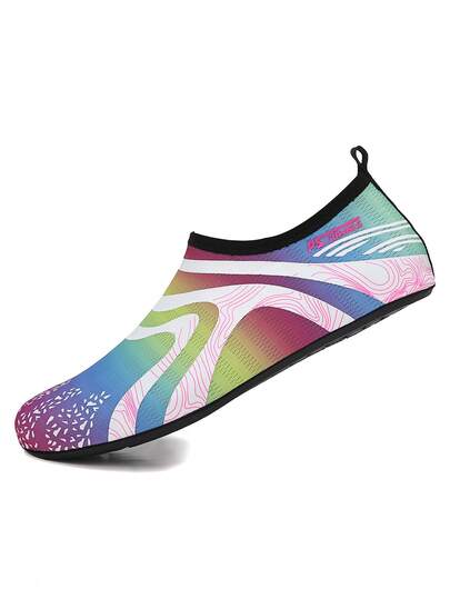 女士速干游泳及水上运动鞋，情侣轻便平底鞋，户外沙滩运动鞋