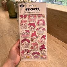 1pc Kawaii Stickers | Self Adhesive Stickers For DIY Craft Projects, Cute INS Style Cartoon Animals, Strong Adhesive, Suitable For Decorating Scrapbooks, Diaries, Phone Cases, Desktops, Rooms, Laptops, Girls' Favorite Styles, Ramadan, Back To School Season, Valentine's Day Gifts - Multicolor - View 8