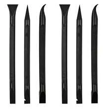 6-Piece Scraper Tool Set, Multi-Purpose Cleaning Tool, Double Headed Scraper, Plastic Scraper Tool, Car Detail Gap For Cleaning Cracks And Dirt In Narrow Kitchen Spaces - Black - View 11