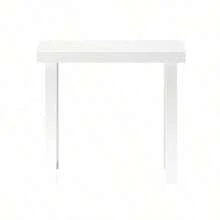 Mesa Consola de Madera iza de tablón + viga 36 Pulgadas Mesa de sofá Mesa de Entrada Estrecha para Pasillo detrás del sofá Sala de Estar vestíbulo fácil Montaje Color Blanco - Multicolor - Ver 6