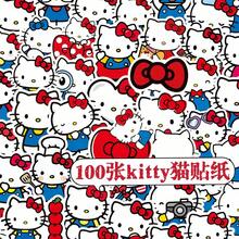 Sanrio 100张Hello Kitty贴纸套装 - 可爱卡通贴纸，适用于Guka DIY/日记/手机/笔记本电脑剪贴簿用品，趣味贴纸，笔记本电脑贴纸，Kindle手机贴纸 - 100件 - 查看 9