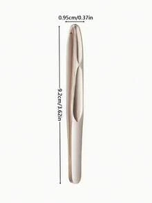 1pc Round Eyebrow And Facial Hair Removal Tweezers - Seamless Clamping, Precise Trimming Of Short Hair, Easy Combing Of Eyebrows, Beards And Sideburns - Durable Beauty Tool, Suitable For Both Men And Women. Birthday Gifts, Thanksgiving Gifts And Valentine's Day Gifts Are Ideal Choices For Presenting To Relatives And Friends