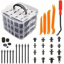 700PCS Car Body Plastic Auto Fasteners Push Trim Clips Pin Rivet Bumper Kits - 700 PCS - View 2