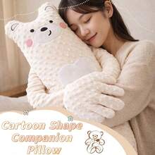 Comfortable Pillow, Body Pillow, Cartoon Plush Pillow, Soft And Skin-Friendly -Side & Back Sleeper Friendly - Enjoy Soothing Home Massages - 彩色 - 查看 2