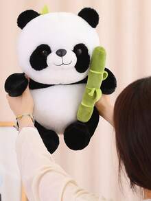 1个可爱熊猫毛绒玩具，节日礼物，男女皆宜 - 彩色 - 查看 14