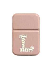 1pc Mini White Pearl Letters Foldable Portable Makeup Mirror,Letters Of A-Z Makeup Mirror With Bracket, Travel Mirror, Beauty Products, Desktop Makeup Mirror, Rectangular Desktop Compact Mirror Foldable Small Minimalist Makeup Mirror, Travel Portable Makeup Mirror For Women's Gift - Suitable For Weddings, Personal Celebrations, Parties, Travel, And Beauty Studios, Perfect Birthday Gift, Wedding Gift, Favor, Holiday Gift - Pink - View 22