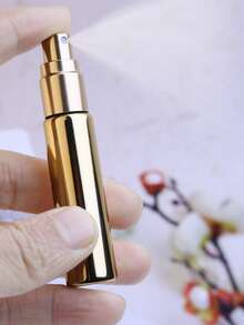 6PCS 10ML Portable UV Glass Refillable Perfume Bottle With Aluminum Atomizer Spray Bottles Sample Empty Containers