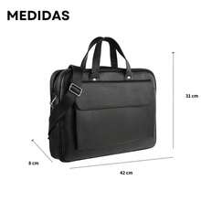 Portafolio para Hombre en Piel Autentica, Maletn Ejecutivo, Portafolio de Cuero, Hecho en Mexico, Bolso de Hombro para Negocios, Oficina y Viajes, Tamao Oficio 7429 - B0DMZCHY32 - Ver 6