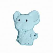 1 pieza Molde de silicona con diseño de ratón y queso, herramienta de repostería, molde para tartas, bandeja para mousse, molde para chocolate, mousse, gelatina y cera, herramienta de cocina - Multicolor - Ver 13