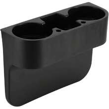 3 en 1 Soporte para vasos de coche, organizador de asiento de coche, multifunción, universal, caja de almacenamiento para coche, soporte para bebidas, café, agua,37294666 - A - Ver 5