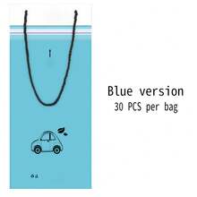 30/50pcs Reusable Car Trash Bags, Leak-Proof Disposable Garbage Bags With Hooks And Adhesive, Space-Saving Design, Easy Installation, Suitable For Car Interior, Travel, Kitchen, Camping, Office And More, Tear-Resistant, Ideal For Daily Cleaning And Storage - Multicolor - View 9