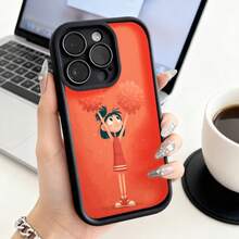 Moda teléfono caso, compatible con varios   y  modelos, teléfono Estuche Animadora Chica Con Pompon Pompones Rojo El fondo es adecuado para  15 Profesional máximo  14  13  galaxia S23.  Borde Teléfono Protector pareja Teléfono Estuche Regalo Para Novio Novia Vacaciones Regalo, esto es un popular regalo para amigos o socios Adecuado para negocio ocasiones. Duradera, resistente a las manchas y a las huellas dactilares, esta nueva funda para teléfono de hombres y mujeres es un gran regalo. - Blanco - Ver 3