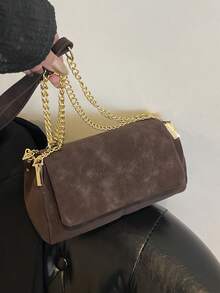 Fashionable Luxury Vintage Chain Shoulder Crossbody Bag For Women, New Arrival