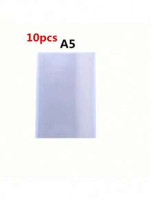 5/10 bìa sách bằng nhựa trong suốt, có keo tự dính, chống thấm nước và bền, thích hợp cho trường học, khổ A4, 16K, A5, đồ dùng học tập. - Nhiều màu - Xem 14