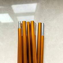 1pc 9.5mm Aluminum Alloy Tent Pole Replacement, Length: 420cm, 442cm, 453cm, 545cm, Outdoor Camping Tent Repair Parts, Tent Pole Equipment, Camping Equipment, Camping Essentials - Multicolor - View 2