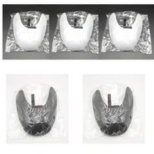 5双透气前掌垫保护鞋垫，舒适防滑鞋垫，运动鞋趾部防皱保护垫，耐用轻便的鞋类配件，适合日常穿着和积极的生活方式保暖，也可用于闺蜜节、小狗、嘉年华、派对装饰。