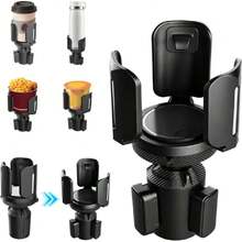 Portavasos para Auto, Porta Vasos Automovil con Almohadillas Ensanchadas, Porta Vasos para Auto para Almacenar Hervidores de Agua y Tazas de Café,37294637 - A - Ver 1