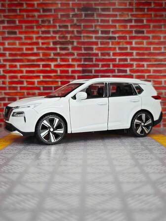 ESCBBXX High-Performance City SUV Alloy Model, Zinc Alloy Body Material. Openable Doors, Openable Front Hood And Rear Trunk. Realistic Sound And Light Function, Detailed And Refined Craftsmanship, High Quality. Suitable For Collection And As Birthday Gift For Friends And Family.