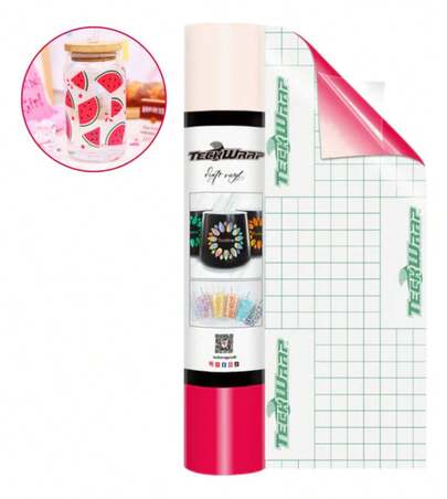 TendenciaVinil Adhesivo Blanco Cambia Color Frío Rojo Teckwrap Vasos - RojoCalidad premium