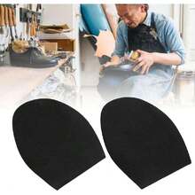 Material de la estera de goma, suelas de zapato antideslizante resistente al desgaste media suela de goma protector para zapatos casuales zapatos de cuero sandalias zapatillas(Negro),37361965 - Naranja - Ver 5